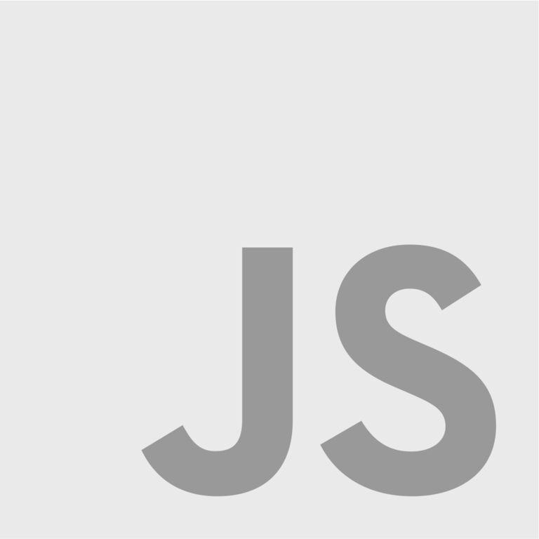 JavaScript programming language logo